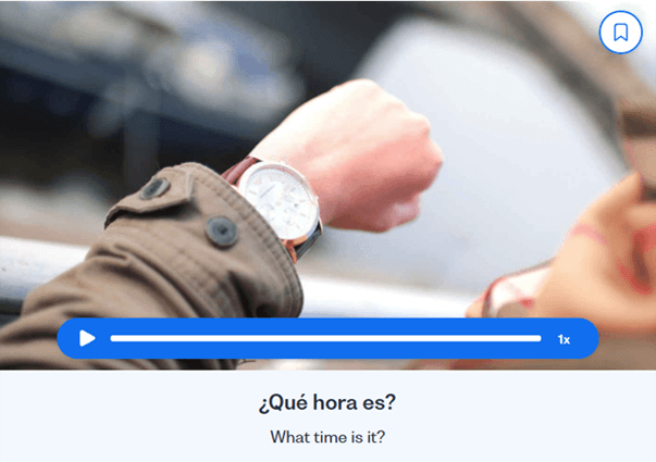 Aprende a decir la hora en español a tu propio ritmo