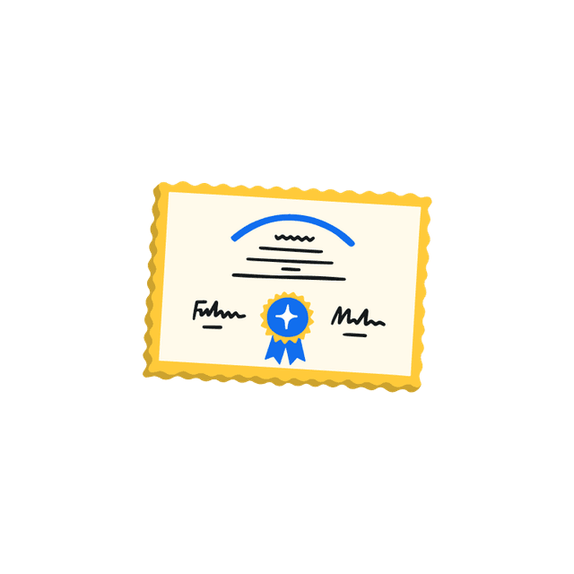 Prove your progress with a Busuu Certificate