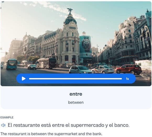 spanish prepositions busuu