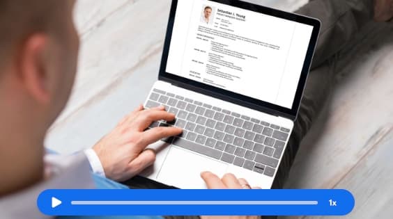 english resume writing