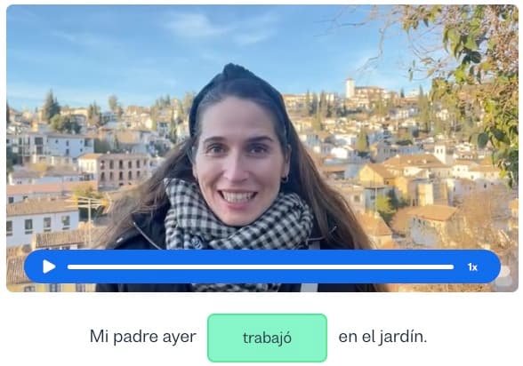 spanish indefinidos busuu