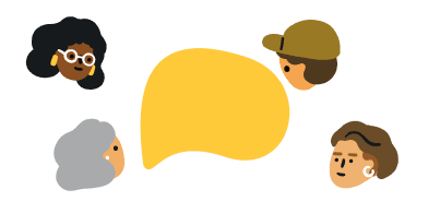 Support and feedback from a community of learners