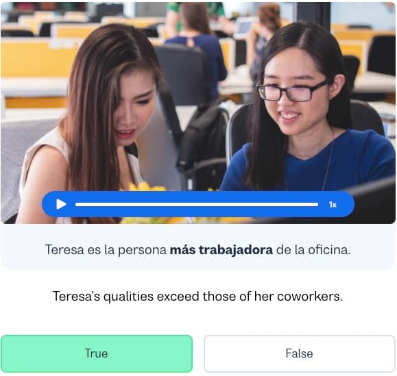 spanish superlatives busuu