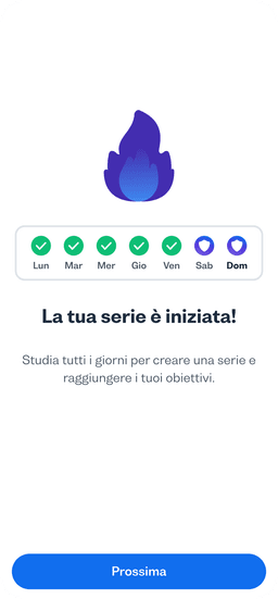Fai progressi continuamente