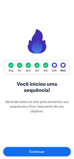 Progrida de forma constante