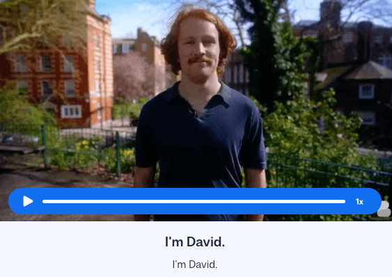 self introduction english busuu