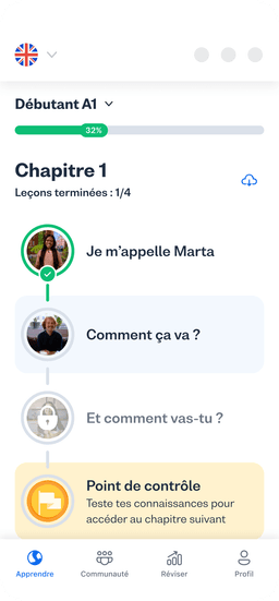 Découvre des leçons conçues par des experts