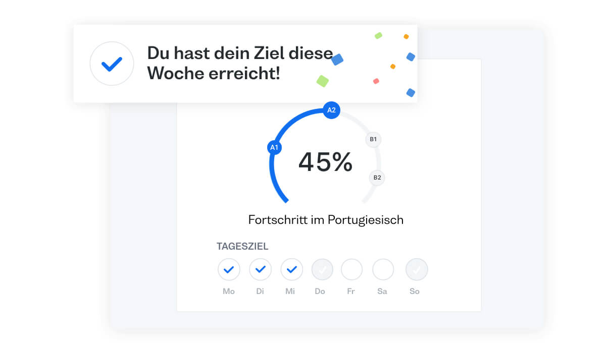 Mit einem Lernplan schneller vorankommen: lerne Portugiesisch