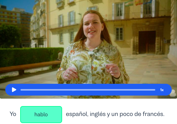verbos regulares
busuu